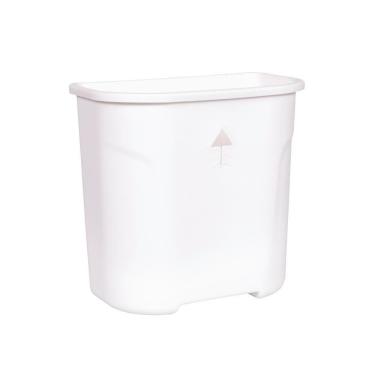 Imagem de Lixeira Suspensa 8 Litros Branca 26,5X27,5X17Cm 8255 Mor