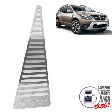 Imagem de Descanso De Pé Aço Inox Renault Duster 2021 Prata