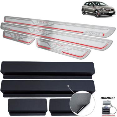 Imagem de Soleiras Gravação em Prata Alto Relevo Polo GTS 250 TSI