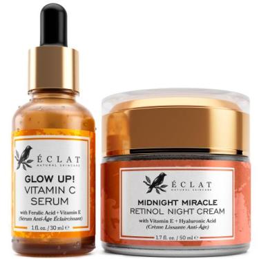 Imagem de Creme de retinol Skin Care Duo Eclat Skincare 50ml +sérum de vitamina 