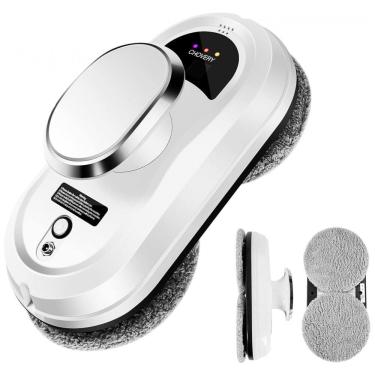 Imagem de Robô Limpa Vidros Inteligente com Sucção Forte 5600PA e Controle Remoto, Bivolt, CHOVERY, Branco