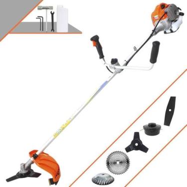 Imagem de Roçadeira Multifuncional Vulcan VR430P À Gasolina Motor 2T 43cc 1,7HP 