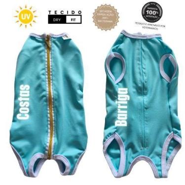 Imagem de Roupa Protetora Pós Cirúrgica Pet Macho Femea Fofodog Tam. 9 ao 12 - F