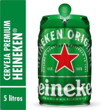 Imagem de Cerveja Premium 5L Barril Heineken