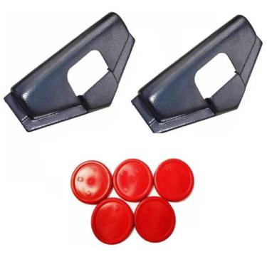 Imagem de Kit de Peças de Reposição p/ Mesa de Aero Hockey com 5 Discos + 2 Gols