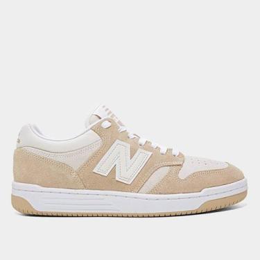 Imagem de Tênis New Balance 480 Low Masculino, Bege, 39