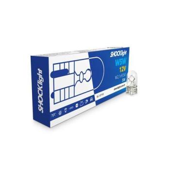 Imagem de Lampada Shocklight T10 Pingao 12v W2,1 X 9,5d caixa c/ 10 un