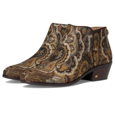 Imagem de Sam Edelman Bota feminina Petty Ankle Boot, Verde-oliva Paisley Multi, 42