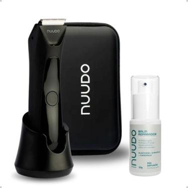 Imagem de Aparador De Pelos Recarregável Íntimo Masculino, Balm Reparador e case