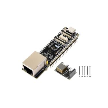 Imagem de Placa de desenvolvimento ESP32-P4 POE ETH baseada no chip ESP32-P4, com módulo PoE, porta Ethernet integrada, MIPI-CSI/DSI, microfone, conector de alto-falante, USB 2.0, etc. Suporte PoE e fonte de