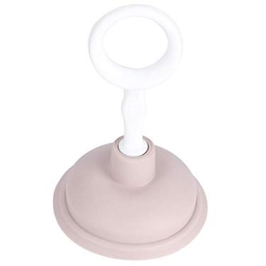 Imagem de YOUTHINK 2 Pces Pequenos Atuadores Ferramenta de Dragagem de Tubulação à Mão, Alta Potência de Sucção, Fácil Montagem para Pia de Cozinha e Uso do Banheiro (Rosa)