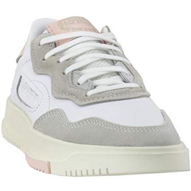 Imagem de adidas Tênis feminino WM SC Premiere, Calçado branco/branco/rosa gelado, 35
