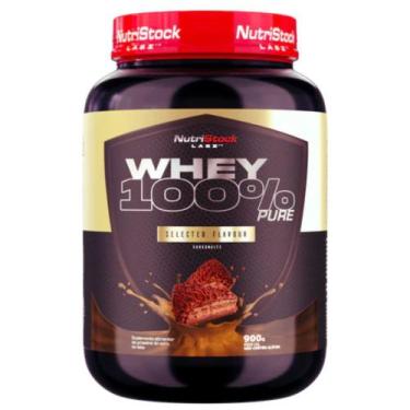 Imagem de Whey 100% Pure Nutristock Labz 900g Sabor Chocomalte