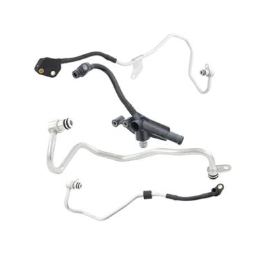 Imagem de Kit de tubo de mangueira de linha de arrefecimento turbocompressor (4 linhas turbo) para MERCEDES G63 GL63 GLE63 GLS63 SL63 AMG