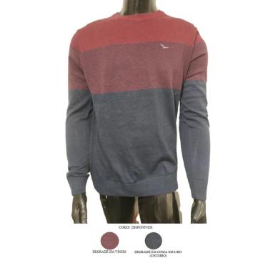 Imagem de Suéter Yacht GS Listrado Degradê Masculino Adulto Multicores - Ref 44118CGS-Masculino