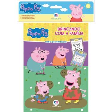 Imagem de Kit 8 Livros Infantil - Peppa Pig - Embalagem Econômica - Interativo e