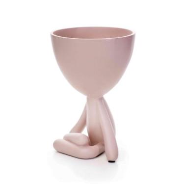 Imagem de Vaso Decorativo Bob Robert Plant Rosa 14,5x11x10 cm M02 - D'Rossi