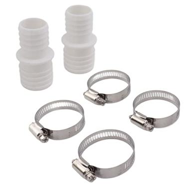 Imagem de aqxreight Acoplamento de Mangueira de 32 Mm, Substituição de Adaptador de Mangueira de Piscina, Plástico ABS, Compacto, Fácil de Instalar, Durável, Compatível Com Pangea Tech, para