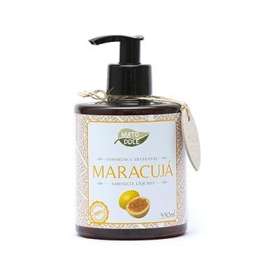 Imagem de Sabonete Líquido para Mãos Artesanal 350ml Mato Doce Desenvolvido com Base Neutra Lavabo e Banho (Maracuja)