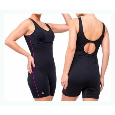 Imagem de Macaquinho Hidroginastica SLIM pto - Kanxa