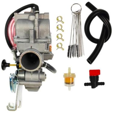 Imagem de Carburador TTR230 Substituição de carburador para Yamaha TTR 230 TT-R230 2005 2006 2007 2008 2009 TTR230TC TTR230X 1C6-14301-00-00 com filtro de combustível