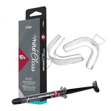 Imagem de Kit 1 Clareador Dental Caseiro Moldeira White Class 10% FGM