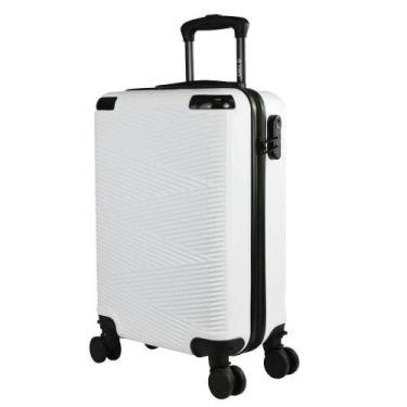 Imagem de Mala De Viagem Bordo Zig Zag Em Abs Rodas 360 Cad Embutido - Yins