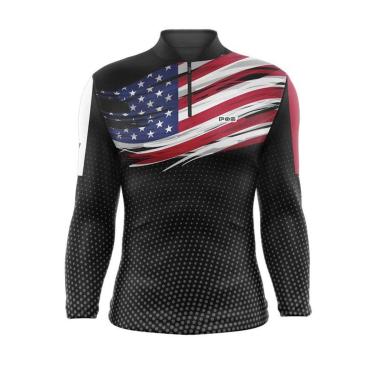 Imagem de Camisa Camiseta Pqs New Ml Pescador Pesca Gz Ref 08 Uv50+-Unissex