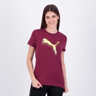 Imagem de Camiseta Puma ESS Metallic Feminina-Feminino
