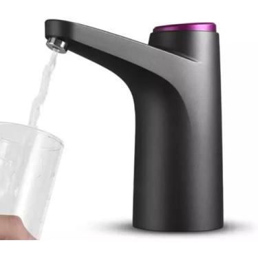 Imagem de Bebedouro Bomba Elétrica Garrafão Galão Água Recarregável compativel com galão de 20L