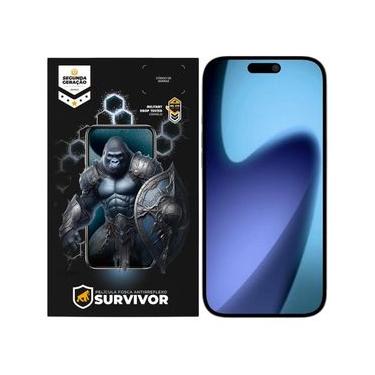 Imagem de Película para iPhone 17 - Fosca Antirreflexo com Aplicador - Survivor - Gshield