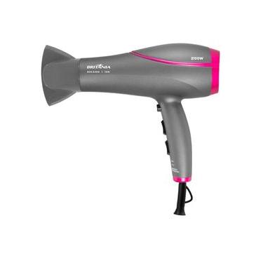 Imagem de Secador de Cabelos Britânia BSC2200 2100W Cinza e Rosa - Bivolt