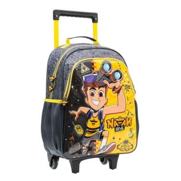 Imagem de Mochila De Rodas Natan Por Ai Escolar Meninos Youtuber Kids