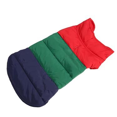 Imagem de Generic Colete Quente de Inverno para Animais de Estimação, Algodão Dupla Face, à Prova D'água, à Prova de, Roupas de Inverno para Cães, Verde, Protege o Cabelo para Husky, Golden Retriever (2GG)