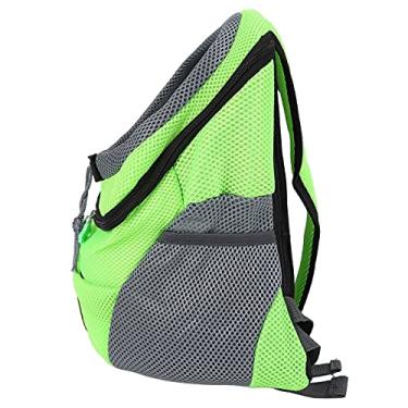 Imagem de Phefop Mochila para Animais de Estimação, Tecido Oxford, Conforto de Ventilação, Mochila Espaçosa para Cães para Viagens e Aventuras Ao Ar Livre (Verde)