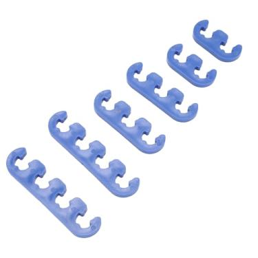 Imagem de Keenso Suporte do Fio da Vela de Ignição, Jogo do Divisor do Separador da Vela de Ignição 6 Pces Suporte do Tear da Ignição do Veículo Com Grampo No Design para Fios de Ignição
