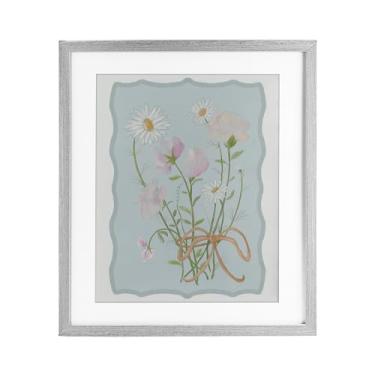 Imagem de Stupell Industries Clippings Spring Cottage Impressão emoldurada branca sob vidro, design por Leslie Hermosa, 16 x 13