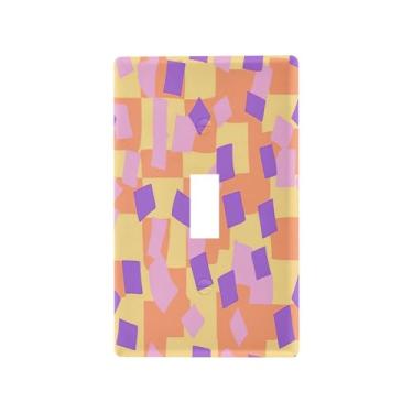 Imagem de Wassud Placa de cobertura para interruptor de luz, placa decorativa para tomada de damas divertidas, placa de parede para tomadas elétricas, interruptor único 11 x 6 cm