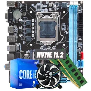 Imagem de Kit Placa Mãe Gamer Lga1155 B75 M2 + I5 3470 + 16gb + Rede Gigabit + Usb 3.0