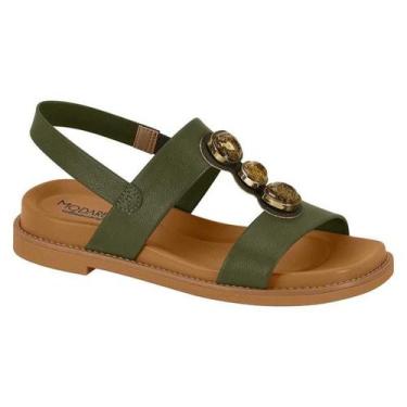 Imagem de Sandália Feminina Calce Fácil Modare Ultra Conforto 7205.106 Cor:Verde