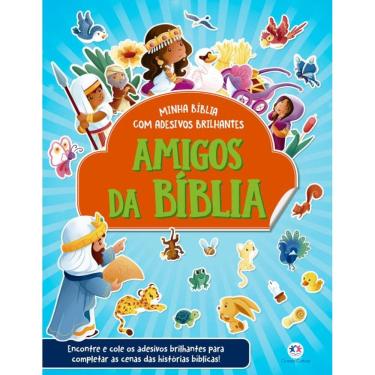 Imagem de Amigos da Bíblia - Com adesivos brilhantes