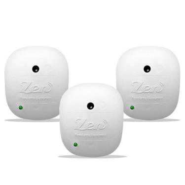 Imagem de Repelente Eletrônico Zen Branco, Bivolt, Inaudível, Econômico, Leve 3 Unidades 