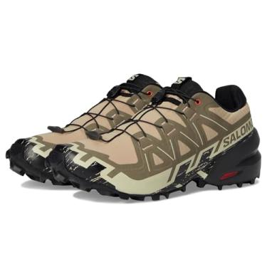 Imagem de Salomon Tênis masculino Speedcross 6, Natural/preto/leite de amêndoa, 39