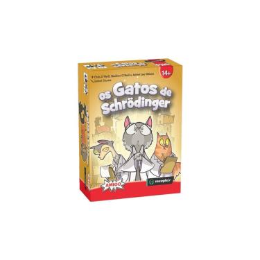 Imagem de Os Gatos de Schrödinger Jogo de Cartas MeepleBR