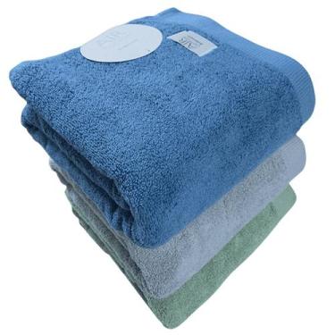 Imagem de Kit 3 Toalhas de Banho Dual Air Buddemeyer Azul, Cinza e Verde