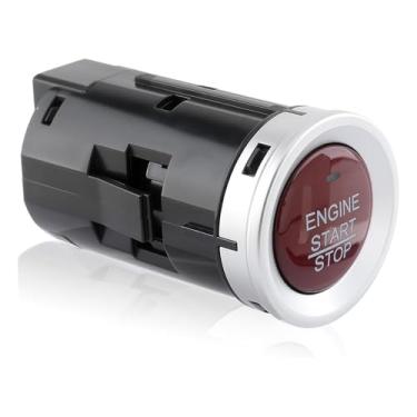 Imagem de 35881-T5A-J03 Interruptor de parada de partida do motor e botão de ignição - Substituição direta para Honda 2015-2017 apto para LX/EX/EX-L, substitui 35881-T5A-J02 35881-T5A-J01
