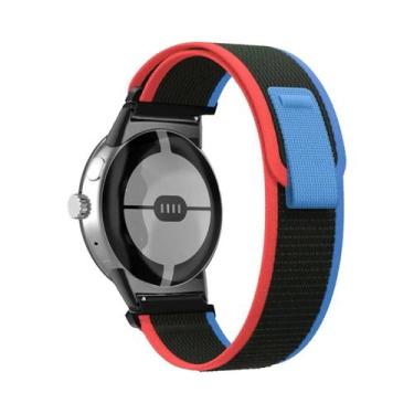 Imagem de Pulseira De Nylon Sport Loop Para Google Pixel Watch 3, Acessórios De 