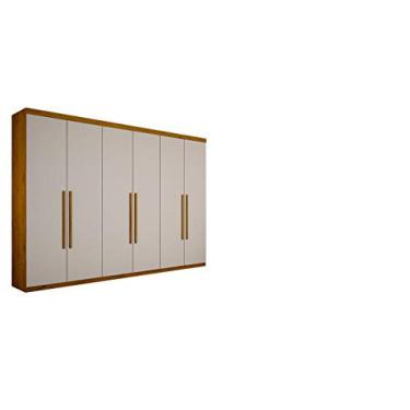 Imagem de Roupeiro Sonata 6 Portas Plus Cedro & Off Sallêto Móveis