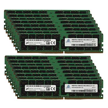 Imagem de Adamanta Atualização de memória de servidor de 256 GB (16 x 16 GB) compatível com SuperMicro Mid-Tower/Mini Tower SYS-7038A-I DDR4 2133MHz PC4-17000 ECC Chip registrado 2Rx4 CL15 1.2v DRAM RAM