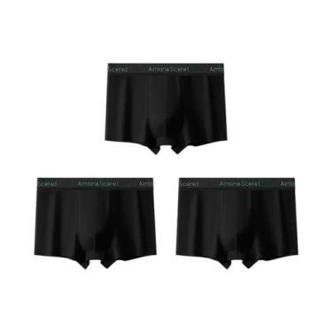 Imagem de Cuecas Boxer Sexy Masculinas, Shorts De Roupa Íntima Masculina - NONE,